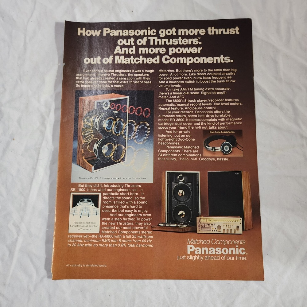 Vintage Print Ad Stayfree Maxi-Pads ice skating Panasonic 1977 clipping 8x10